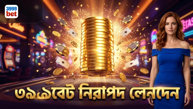 নিরাপদ অর্থ লেনদেন নিশ্চিত করে ৩৯৯৯বেট।