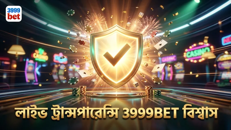 লাইভ ডিলিং ট্রান্সপারেন্সি 3999BET এ খেলোয়াড়ের বিশ্বাস বাড়ায়