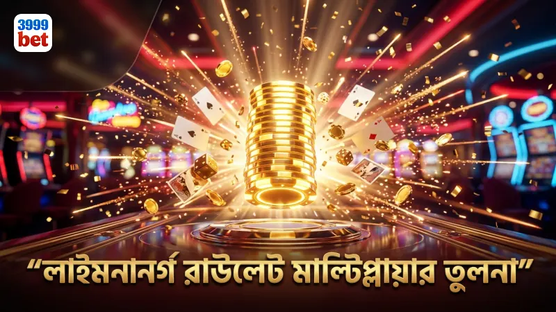 ライトニング রাউলেট এবং সাধারণ রাউলেটের মাল্টিপ্লায়ারের তুলনামূলক চিত্র