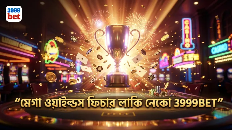 মেগা ওয়াইল্ডস ফিচার লাকি নেকো বোনাসের প্রধান অংশ।