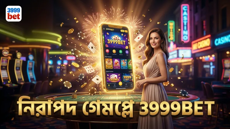 3999BET নিরাপদ ও ন্যায্য গেমপ্লে পরিবেশ নিশ্চিত করে।