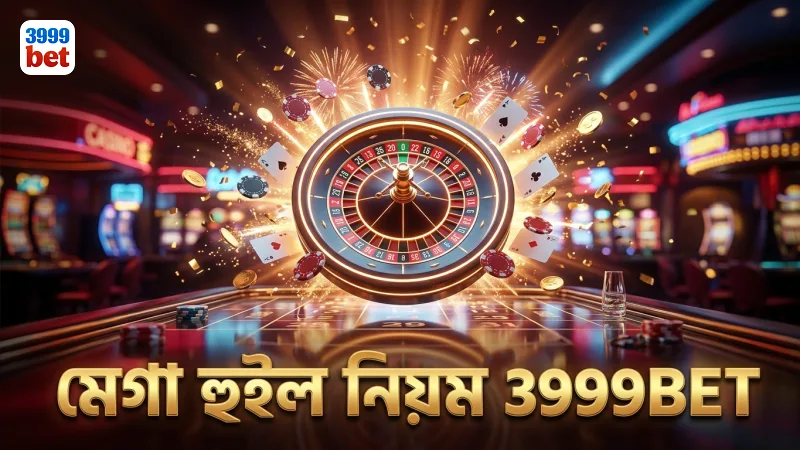 মেগা হুইল খেলার মূল নিয়ম ও পদ্ধতি স্পষ্ট করে।