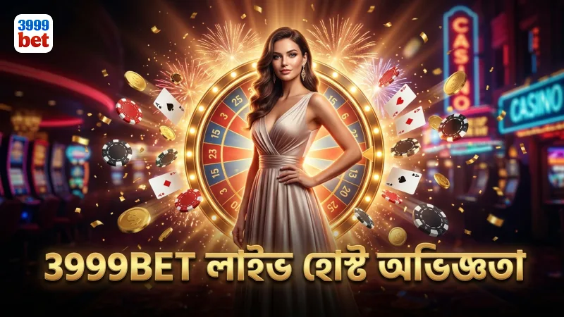 3999BET-এর লাইভ হোস্টের সঙ্গে মেগা হুইল খেলার অভিজ্ঞতা।