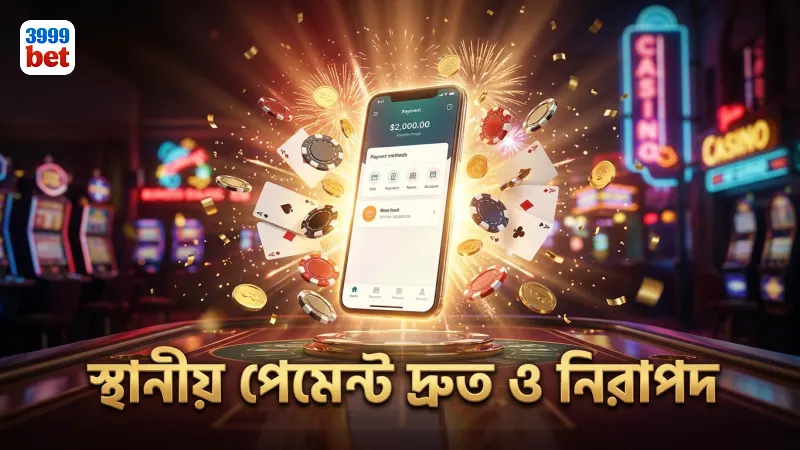 বাংলাদেশি স্থানীয় পেমেন্ট ব্যবস্থায় দ্রুত লেনদেন নিশ্চিত।