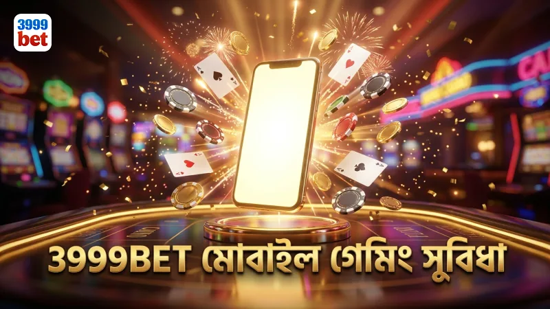 3999BET অ্যাপের মোবাইল গেমিং সুবিধা ও প্রধান বৈশিষ্ট্য