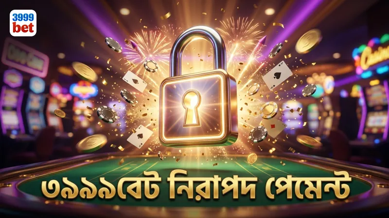 অফিসিয়াল লাইসেন্স ও নিরাপদ পেমেন্ট নিশ্চিত করে ৩৯৯৯বেট