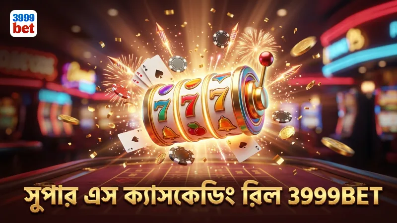 সুপার এস ক্যাসকেডিং রিল গেমপ্লেতে উত্তেজনা বাড়ায়, বুঝে খেলুন