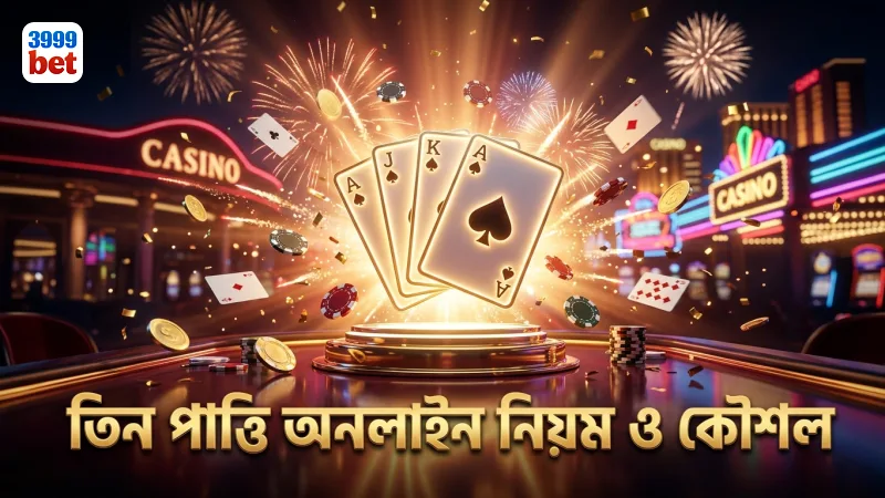 তিন পাত্তি অনলাইন নিয়মাবলী ও কৌশলগুলোর গভীর বিশ্লেষণ