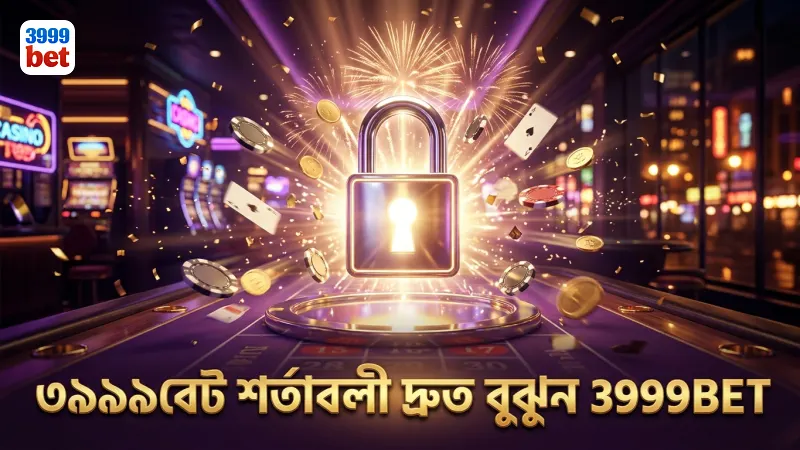 ৩৯৯৯বেট-এর শর্তাবলী দ্রুত পড়ে বুঝুন এবং সচেতন থাকুন